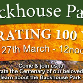 Celebrating 100 Years of the Backhouse Park